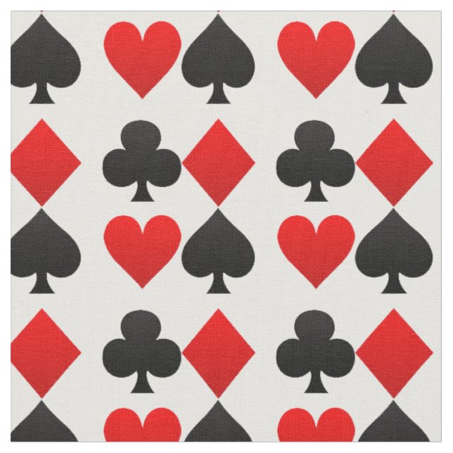 Bridge Design Fabric i Black och Red Tyg (Närbild)