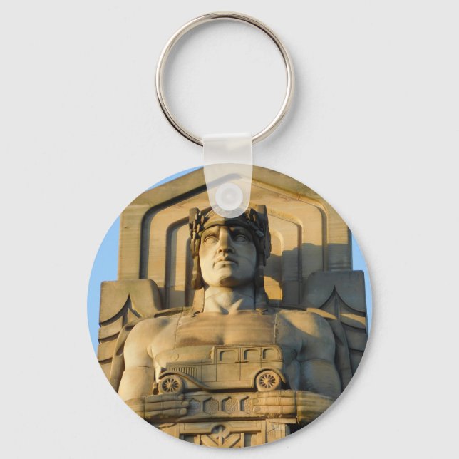 Bridge Guard Cleveland Keychain Nyckelring (Framsida)