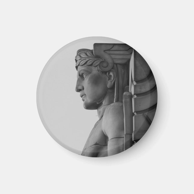 Bridge Guardian Väster Ansikte Magnet (Framsidan)