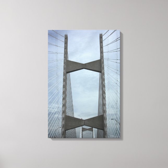 Bridge (Jacksonville, FL) (Canvas) Canvastryck (Framsida)