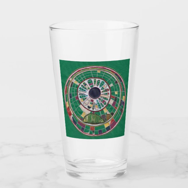 Bridge mönster glaskopp (Framsida)