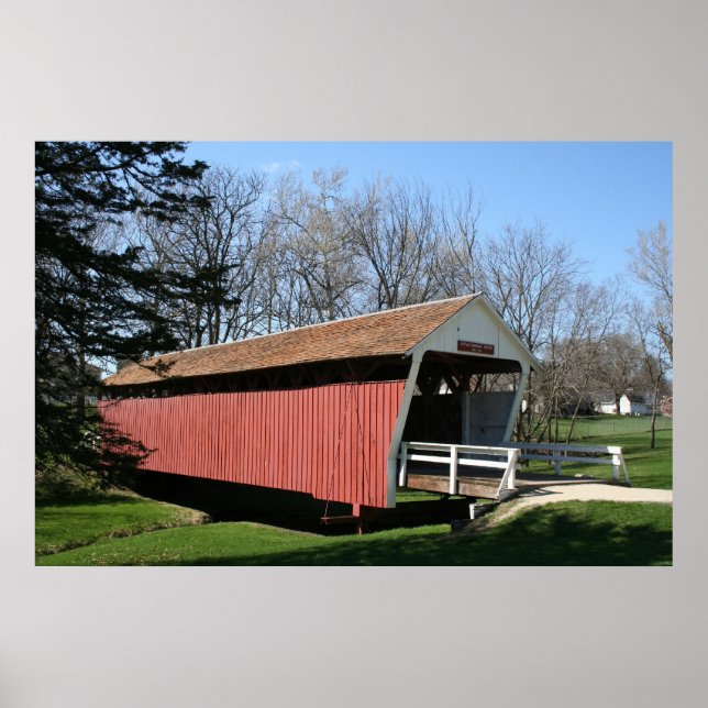 Bridge of Madison County, Iowa Poster (Framsidan)