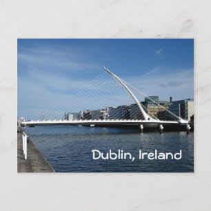 Bridge over Dublin River Vykort