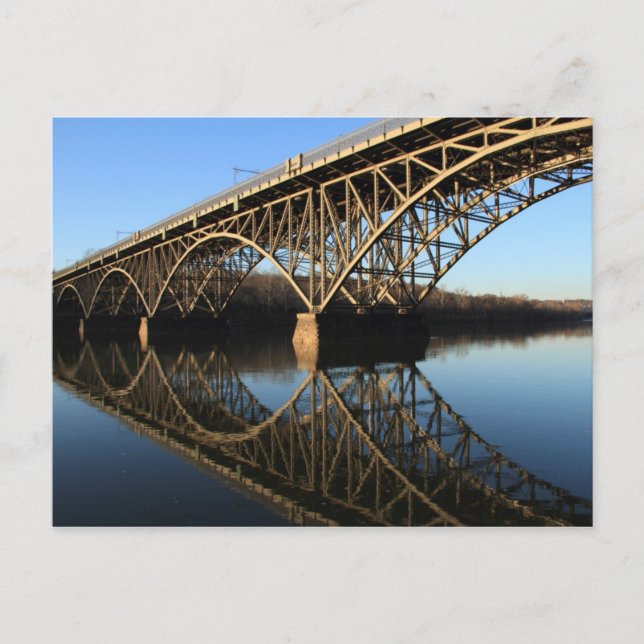 Bridge over SchuylDöda River Vykort (Framsida)