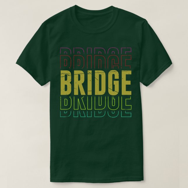 Bridge Player T Shirt (Design framsida)
