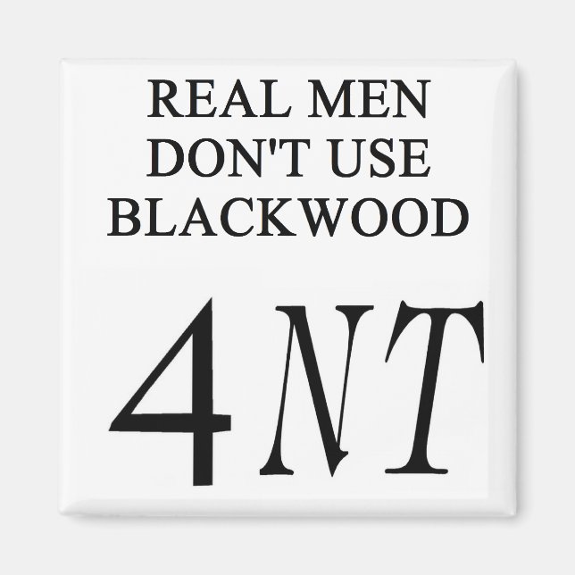 BRIDGE-spelare Magnet (Framsidan)