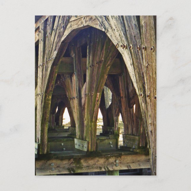 Bridge till ingenstans vykort (Framsida)