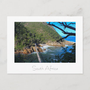 Bridge Tsitsikamma Park South Afrika Postcard Vykort