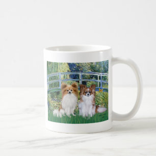 Bridge - Två papilloner Kaffemugg