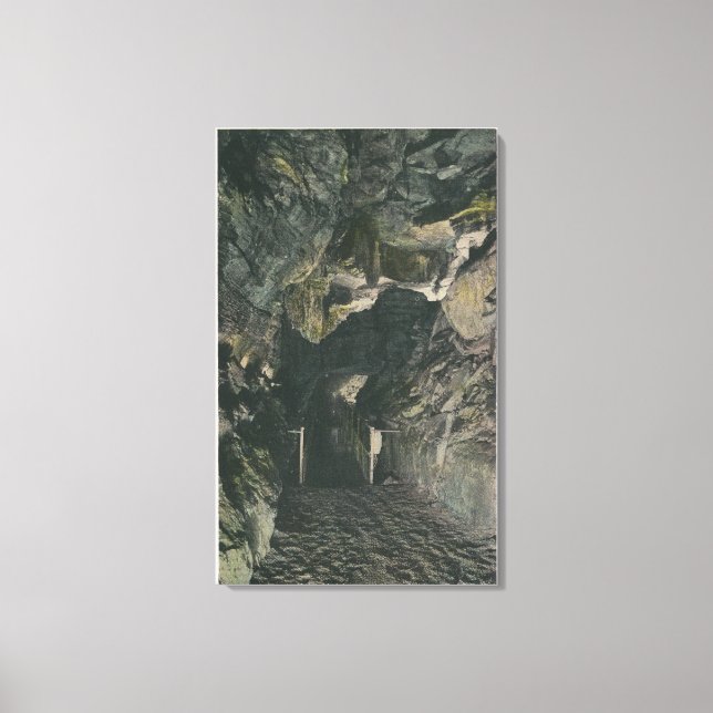 Bridge under Balansvyn Sten Canvastryck (Framsida)