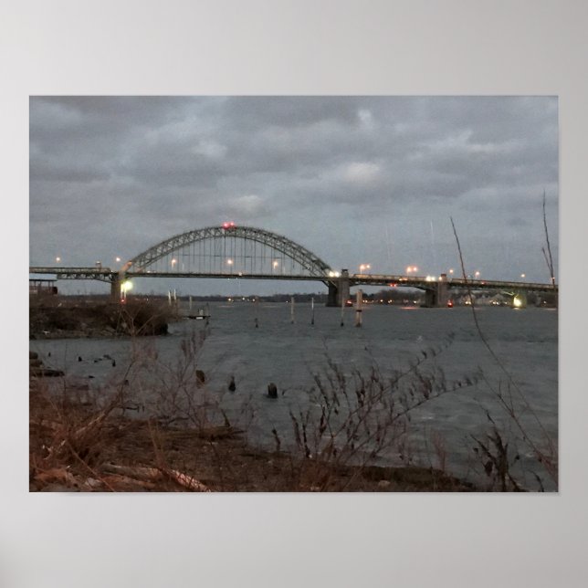 Bridge Waterscape Poster (Framsidan)