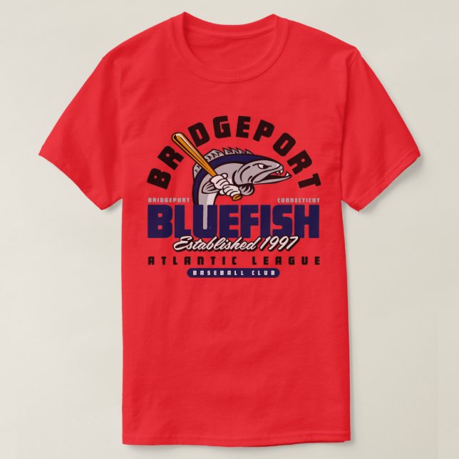 Bridgeport Bluefish T Shirt (Design framsida)