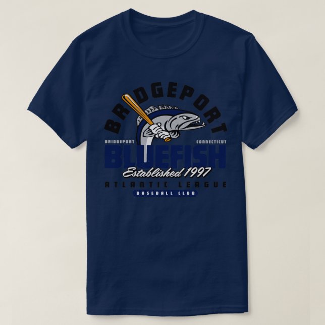 Bridgeport Bluefish T Shirt (Design framsida)