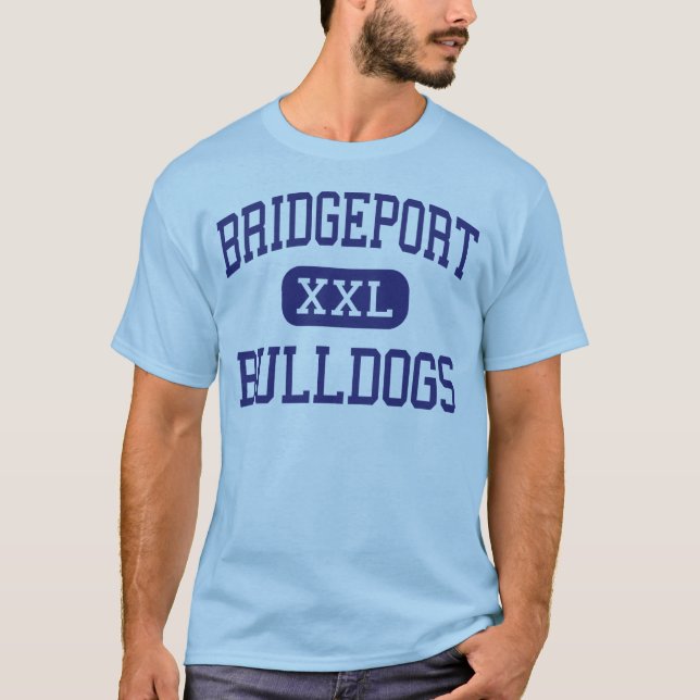 Bridgeport - bulldoggar - kick - Bridgeport Ohio Tee (Framsida)