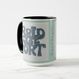 Bridgeport Connecticut Denim-mugg Mugg