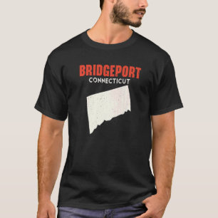 Bridgeport Connecticut USA State America Travel Co T Shirt