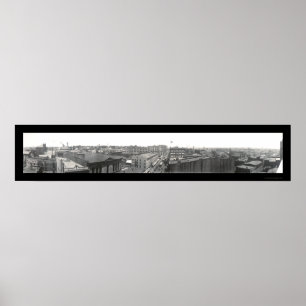 Bridgeport CT-foto 1913 Poster