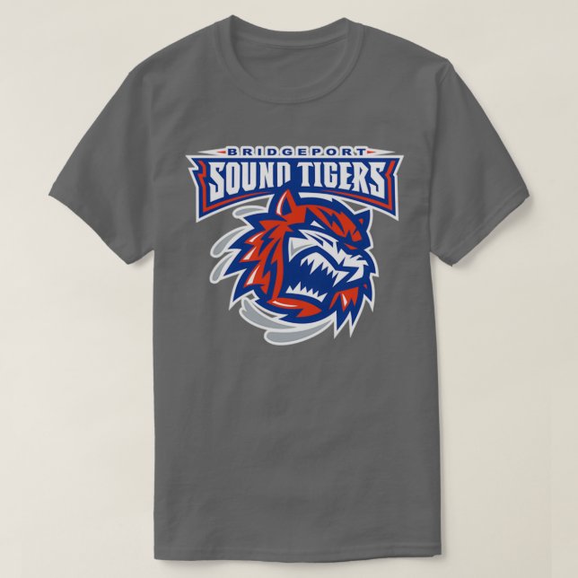 Bridgeport Ljud Tigers 2 T Shirt (Design framsida)