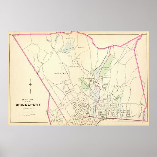 Bridgeport, norr poster (Framsidan)