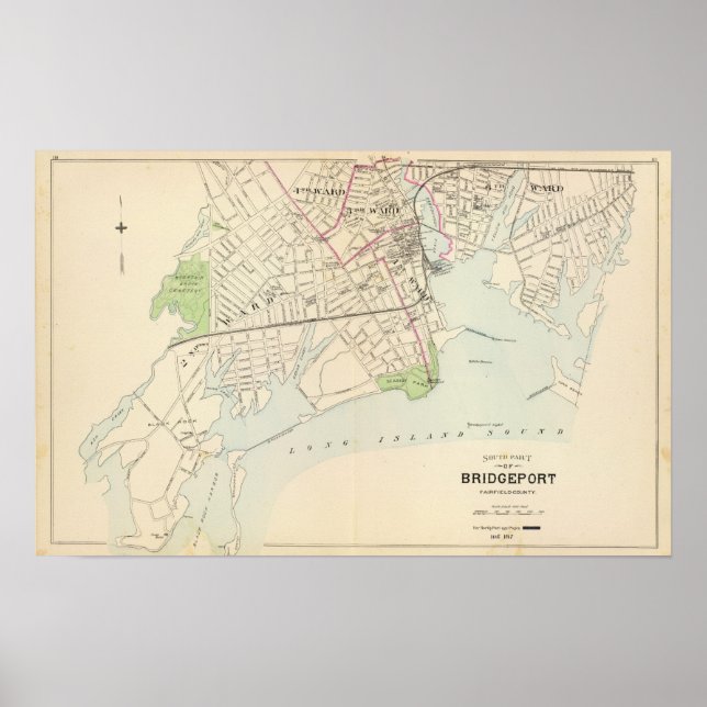 Bridgeport, söder poster (Framsidan)