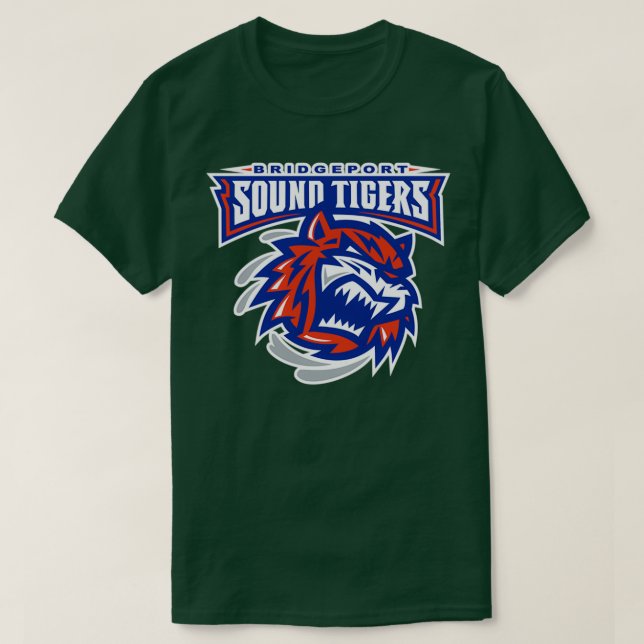 Bridgeport Sound Tigers T Shirt (Design framsida)