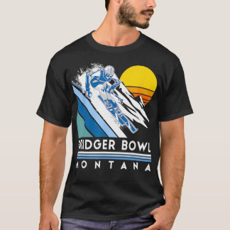 Bridger Bowl Montana Retro Ski T Shirt