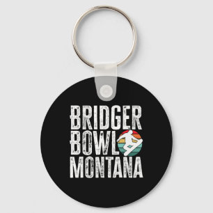 Bridger Bowl Montana Snowboarding Snowboard Snowbo Nyckelring