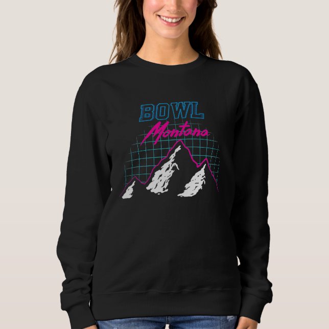 Bridger Bowl Montana  USA Ski Resort  BACK PRINT T Shirt (Framsida)