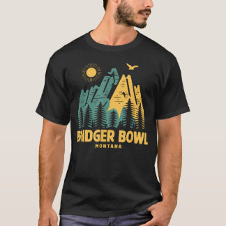 Bridger Bowl Mountains Montana Vandring Utomhus T Shirt