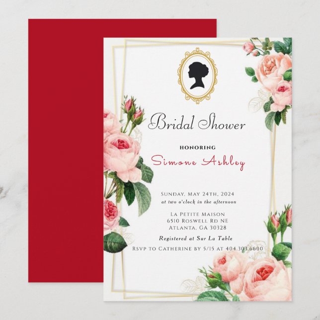 Bridgerton, Julia Quinn, Serie Bridgerton, Libros Inbjudningar (Fram/baksida)