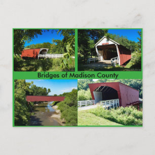 Bridges of Madison County Vykort