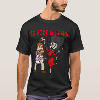 Bridget and Eamon RTE Irishelevision Cartoon Chara T Shirt