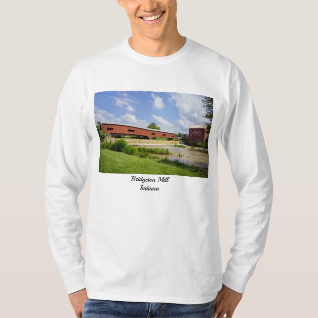Bridgeton Bridge och Mill T Shirt (Framsida)