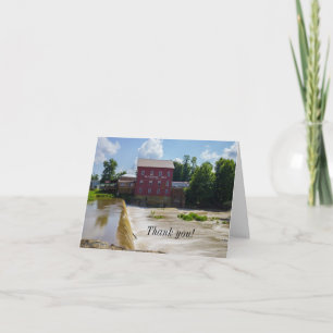 Bridgeton Mill - tackkort Kort