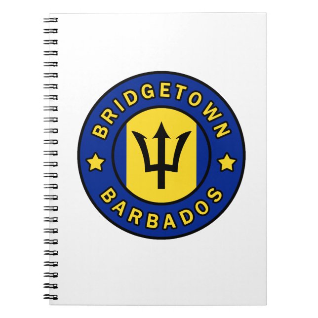 Bridgetown Barbados Anteckningsbok (Framsidan)