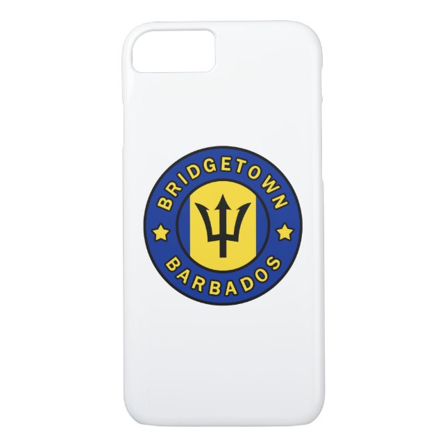 Bridgetown Barbados Case-Mate iPhone Skal (Baksida)
