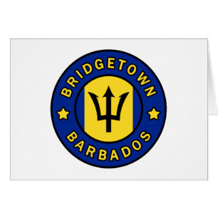 Bridgetown Barbados Hälsningskort