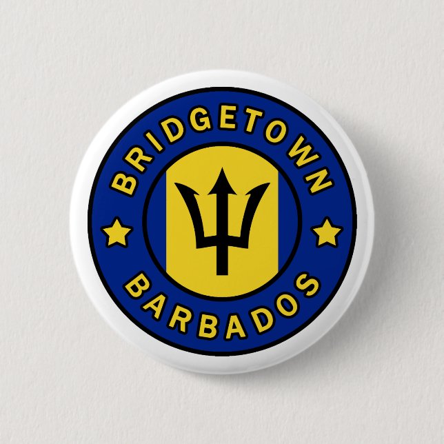 Bridgetown Barbados Knapp (Framsida)