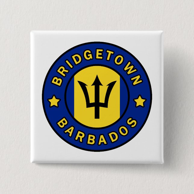 Bridgetown Barbados Knapp (Framsida)