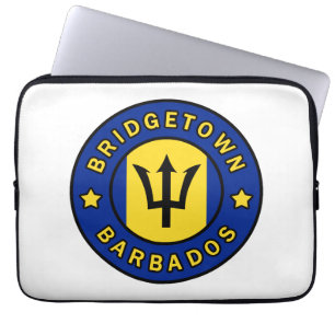 Bridgetown Barbados Laptop Fodral
