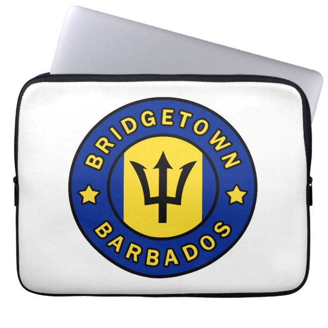 Bridgetown Barbados Laptop Fodral (Framsidan)