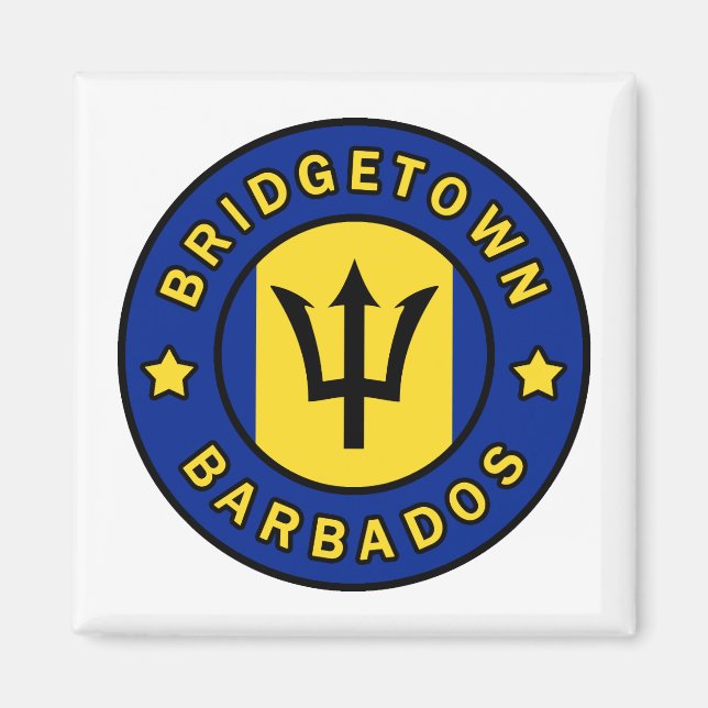 Bridgetown Barbados Magnet (Framsidan)