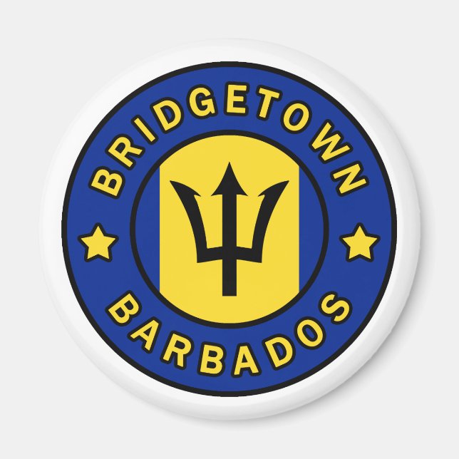 Bridgetown Barbados Magnet (Framsidan)