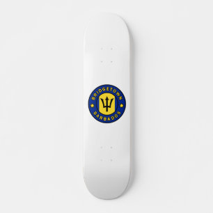 Bridgetown Barbados Mini Skateboard Bräda 18,5 Cm