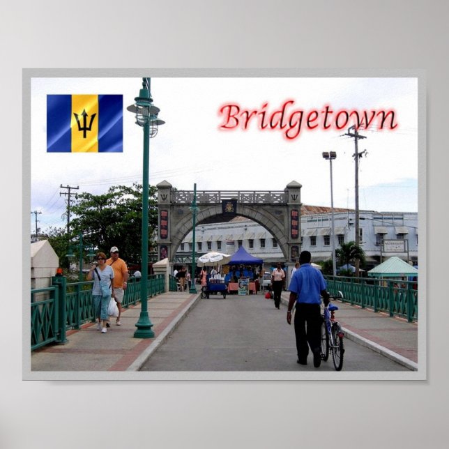 Bridgetown - Barbados - Poster (Framsidan)