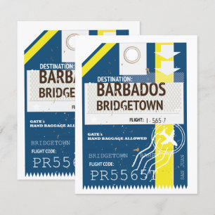 Bridgetown Barbados resa biljett