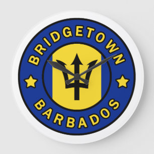 Bridgetown Barbados Stor Klocka