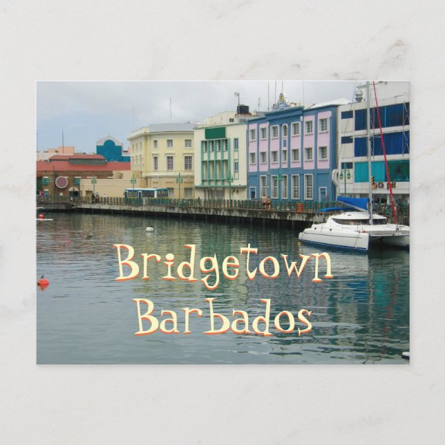 Bridgetown, Barbados Vykort (Framsida)