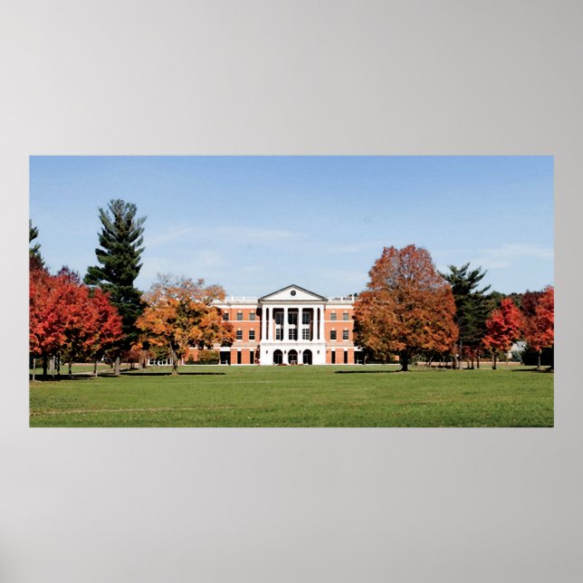 Bridgewater College Poster Print (Framsidan)