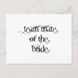 Bridgruppens teammatta vykort